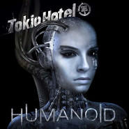 Обложка альбома Tokio Hotel. Наполовину человек, наполовину машина