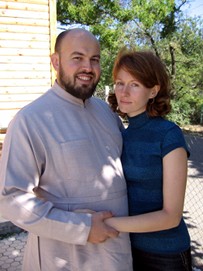 Отец Сергий с супругой
